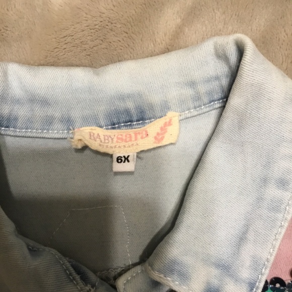 Jean Jacket Size 6X - Picture 4 of 7